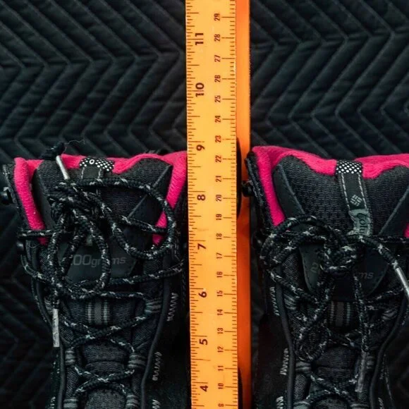 Columbia Black Waterproof Boots  sz 7 Womens - Picture 8 of 15